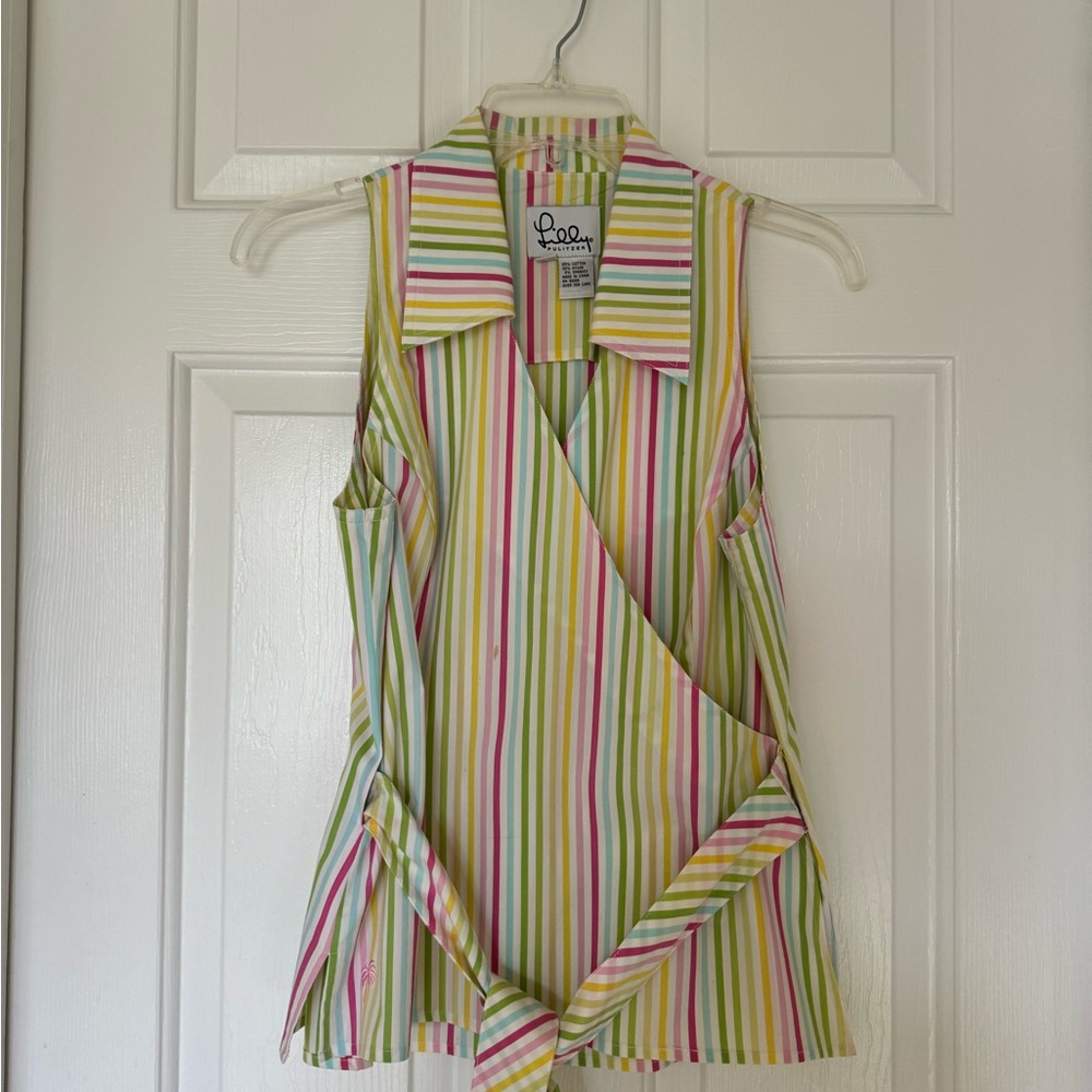 Lilly Pulitzer Wrap Top
